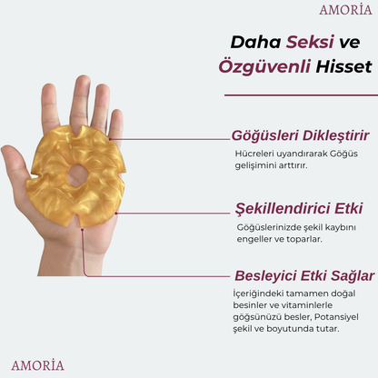 Amoria Gold Göğüs Kolajen Maskesi