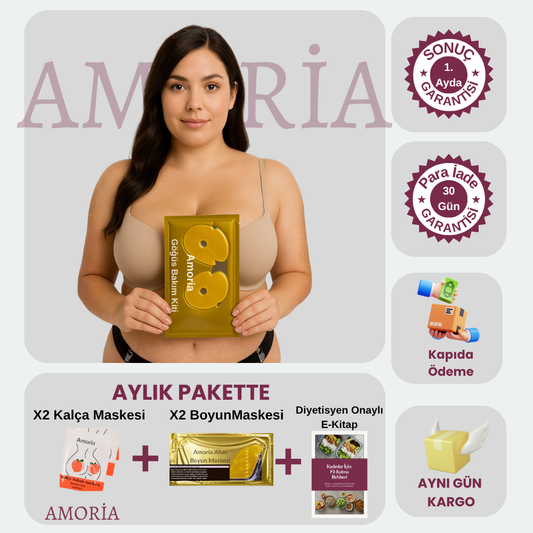 Amoria Gold Göğüs Kolajen Maskesi
