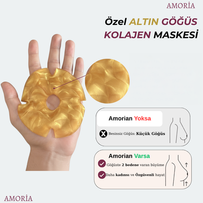 Amoria Gold Göğüs Kolajen Maskesi