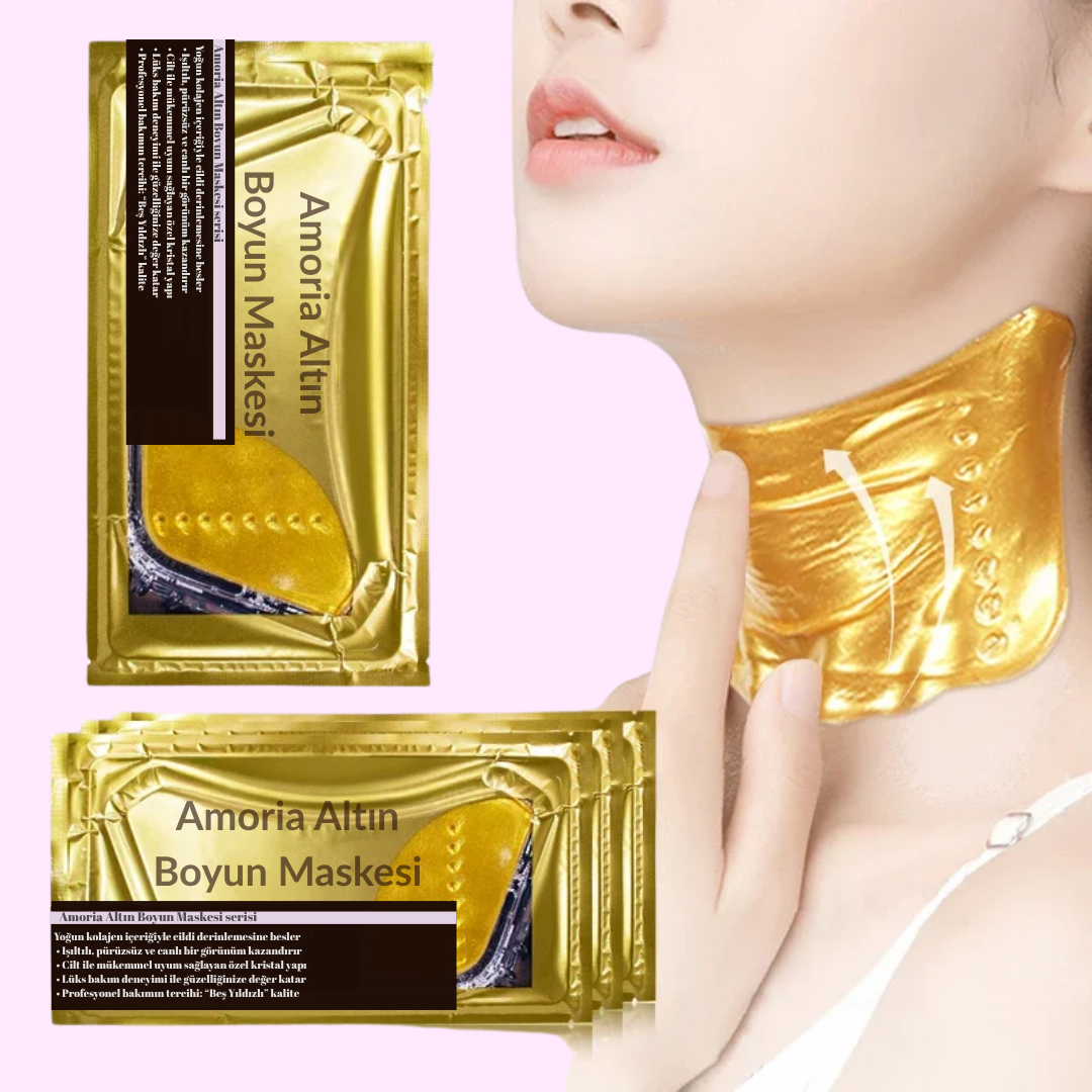 Amoria Gold Boyun Kolajen Maskesi
